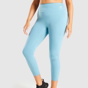 Gymshark Training 7/8 Leggings - Light Blue